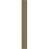 Mexen Lam-B, akustické stenové lamely 275 × 30 cm, HDF doska 4 mm, technická dyha, dub zlatistý, 275307-3015-003