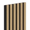 Mexen Lam-B, akustické stenové lamely 275 × 30 cm, HDF doska 4 mm, technická dyha, dub zlatistý, 275307-3015-003