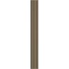 Mexen Lam-B, akustické stenové lamely 275 × 30 cm, HDF doska 4 mm, technická dyha, dub ušľachtilý, S100-275307-3015-004