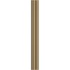 Mexen Lam-B, akustické stenové lamely 275 × 30 cm, HDF doska 4 mm, technická dyha, bambus prírodný, S100-275307-3015-011