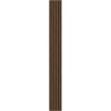 Mexen Lam-B, akustické stenové lamely 275 × 30 cm, HDF doska 4 mm, technická dyha, mahagón rubínový, S100-275307-3015-013
