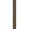 Mexen Lam-B, akustické stenové lamely 275 × 30 cm, HDF doska 4 mm, technická dyha, orech prírodný, S100-275307-3015-016