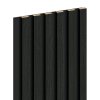 Mexen Lam-B, akustické stenové lamely 275 × 30 cm, HDF doska 4 mm, technická dyha, dub čierny striebristý, S100-275307-3015-025