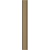 Mexen Lam-F, akustické stenové lamely 275 × 30 cm, plstený podklad 8 mm, technická dyha, bambus prírodný, S105-275307-3015-011