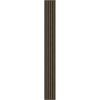 Mexen Lam-F, akustické stenové lamely 275 × 30 cm, plstený podklad 8 mm, technická dyha, orech kakaový, S105-275307-3015-018