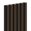 Mexen Lam-F, akustické stenové lamely 275 × 30 cm, plstený podklad 8 mm, technická dyha, orech palisandrový, S105-275307-3015-021