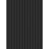 Mexen Lam-B, stenové lamely 275 × 31,5 cm, HDF doska 4 mm, čierna matná, S100-275317-2812-053