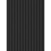 Mexen Lam-B, stenové lamely 275 × 31,5 cm, HDF doska 4 mm, ľan čierny, S100-275317-2812-069