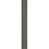 Mexen Lam-F, akustické stenové lamely 275 × 31,5 cm, filc 6 mm, sivá matná, S105-275317-2812-052