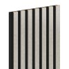 Mexen Lam-F, akustické stenové lamely 275 × 31,5 cm, filc 6 mm, ľan sivý, S105-275317-2812-068