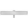 Mexen Flat 360 ° MGW rotačný lineárny odtok 50 cm biele sklo - 1027050-40