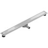 Mexen Flat 360 ° MGW rotačný lineárny odtok 80 cm biele sklo - 1027080-40