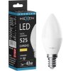 Mexen Nova, LED žiarovka E14, C37, 4W, teplá - 3000K, 420 lm - L102-E14-0430-01