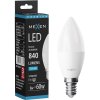 Mexen Nova, LED žiarovka E14, C37, 8W, neutrálna - 4000K, 840 lm - L102-E14-0840-01