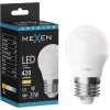 Mexen Nova, LED žiarovka E27, G45, 4W, teplá - 3000K, 420 lm - L101-E27-0430-01