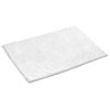 Aqualine, CHENILL kúpeľňová predložka 50x80cm, 100% polyester, biela, CH2011
