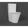 Bruckner, DARIO RIMLESS WC kombi misa s nádržkou, spodný/zadný odpad, biela, 201.428.4