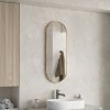 ErgaOvalMirror35x90cmGoldFrame 2