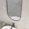 ErgaOvalMirror40x90BlackFrame 4
