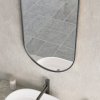 ErgaOvalMirror45x90cmBlackFrame 4