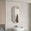 ErgaOvalMirror45x90cmGoldFrame 2