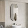ErgaOvalMirror50x100cmBlackFrame 2