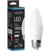 Mexen Nova, LED žiarovka E27, C37, 10W, Neutrálna - 4000K, 1055 lm - L102-E27-1040-01