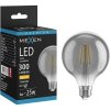 Mexen Vintis, LED žiarovka E27, G95, 4W, Teplá - 2700K, 300 lm, dymová - L157-E27-0427-70