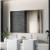 ErgaPlainMirrorGoldFrame120x80cm 2