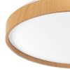 Toolight, LED stropné svietidlo 40cm, 24W, 4000lm, G116-C, prírodná hnedá-biela, OSW-06382