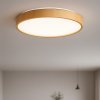 Toolight, LED stropné svietidlo 40cm, 24W, 4000lm, G116-C, prírodná hnedá-biela, OSW-06382