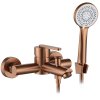 Rea Ontario, vaňová batéria s ručnou sprchovou súpravou, medená matná, REA-B0973