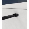 687406 10 erga paris sprchova zastena walk in 30x200 cm 8mm sede sklo cierny profil erg v02 paris 030x200 gr bk