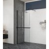 687406 5 erga paris sprchova zastena walk in 30x200 cm 8mm sede sklo cierny profil erg v02 paris 030x200 gr bk