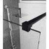 687406 6 erga paris sprchova zastena walk in 30x200 cm 8mm sede sklo cierny profil erg v02 paris 030x200 gr bk