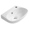 Aqualine, VELSA keramické umývadlo 40x29cm, biela, NP479