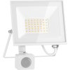 Mexen Luxpro+ LED reflektor s pohybovým senzorom, 30W, neutrálna - 4000K, 3300 lm, biela - L236-030-40-20