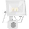 Mexen Luxpro+ LED reflektor s pohybovým senzorom, 10W, studená - 6500K, 1100 lm, biela - L236-010-65-20