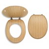 Novaservis - sedátko dyhované MDF, WC/BAMBUS