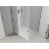 Mexen Roma, sprchovací kút 100 (dvere) x 70 (stena) cm, 6mm číre sklo, chrómový profil + slim sprchová vanička 5cm, 854-100-070-01-00-4010