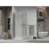 Mexen Lima sprchovací kút 70 x 70 cm, 6mm sklo, chrómový profil-číre sklo + slim sprchová vanička 5cm, 856-070-070-01-00-4010
