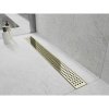 Mexen Flat M08 nerezový sprchový žľab  90 cm, zlatá, 1525090-15