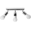 Toolight - Stropná lampa 3-ramenná 3xE27 60W APP700-3C, chrómová, OSW-05209