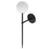 Toolight - nástenná čierna lampa 52cm APP577-1W, čierna, OSW-08755