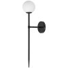 Toolight - nástenná čierna lampa 52cm APP577-1W, čierna, OSW-08755