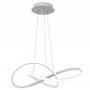 Toolight - Ring, LED závesné  svietidlo + diaľkové ovládanie APP396-CP, biela, OSW-06912