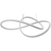 Toolight - Ring, LED závesné  svietidlo + diaľkové ovládanie APP396-CP, biela, OSW-06912