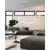 Toolight - Ring, LED závesné  svietidlo + diaľkové ovládanie APP396-CP, biela, OSW-06912
