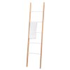 Rea - Tutumi, Vysoký bambusový rebríkový policový systém 186cm, hnedá, HOM-03693