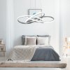 Toolight, LED moderné stropné svietidlo + diaľkové ovládanie APP816-CP, chrómová, OSW-03997